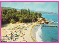 273949 / Resort FRIENDSHIP The beach 1975 card Bulgaria