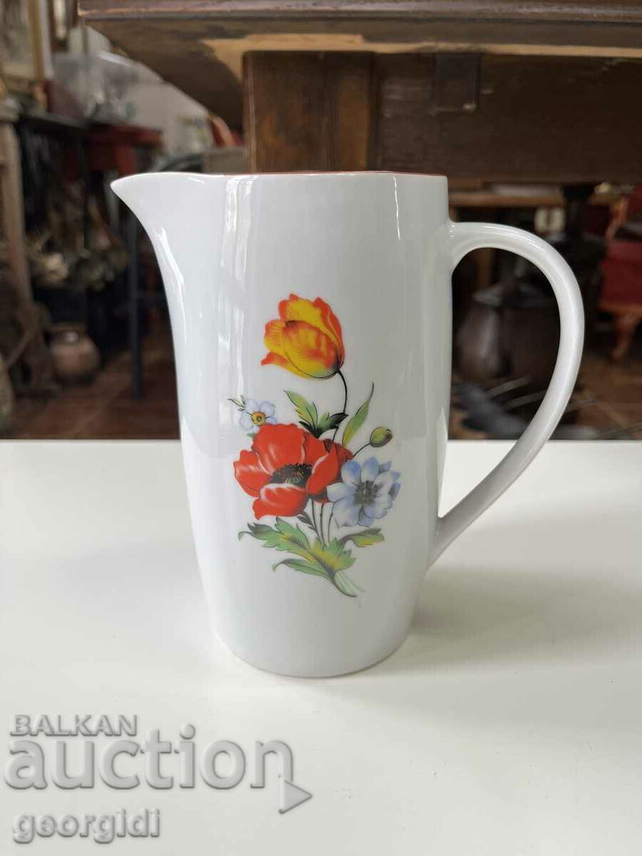 Vintage porcelain jug. №2249