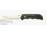 Automatic folding knife with built-in flashlight 95 x 212