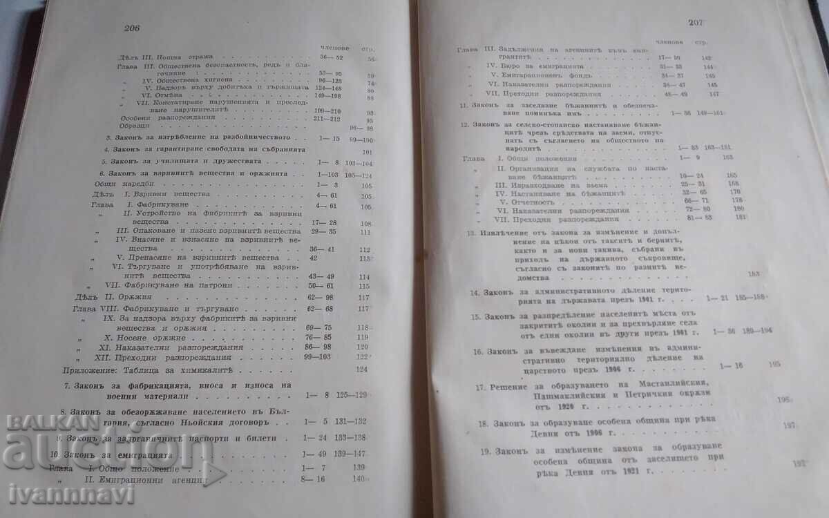 Collection of laws of the Ministry of Interior and Public Health 1925-1926 - 6