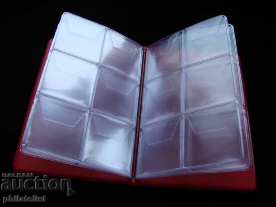 Auction  Schulz - pocket binder for 48 coins up to 45 mm - blue