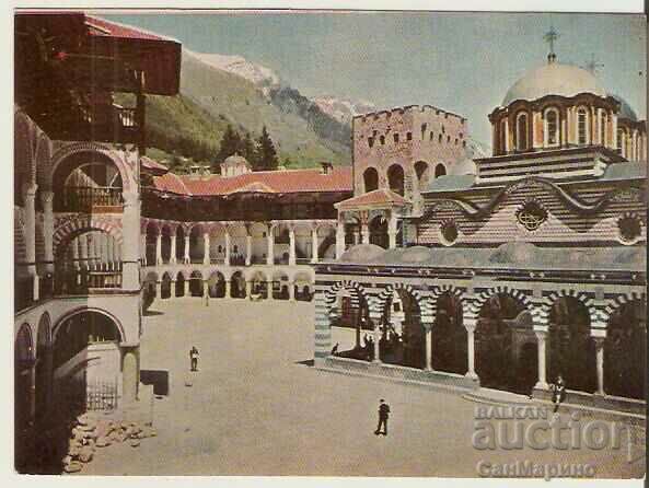 Card Bulgaria Mănăstirea Rila Biserica principală a conacului 16 *