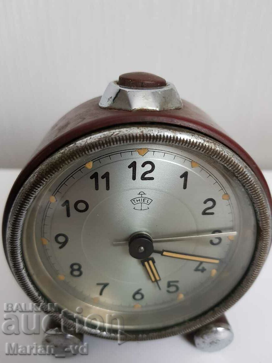 Auction Alarm clock Thiel 1952 Auction Alarm clock Thiel 1952