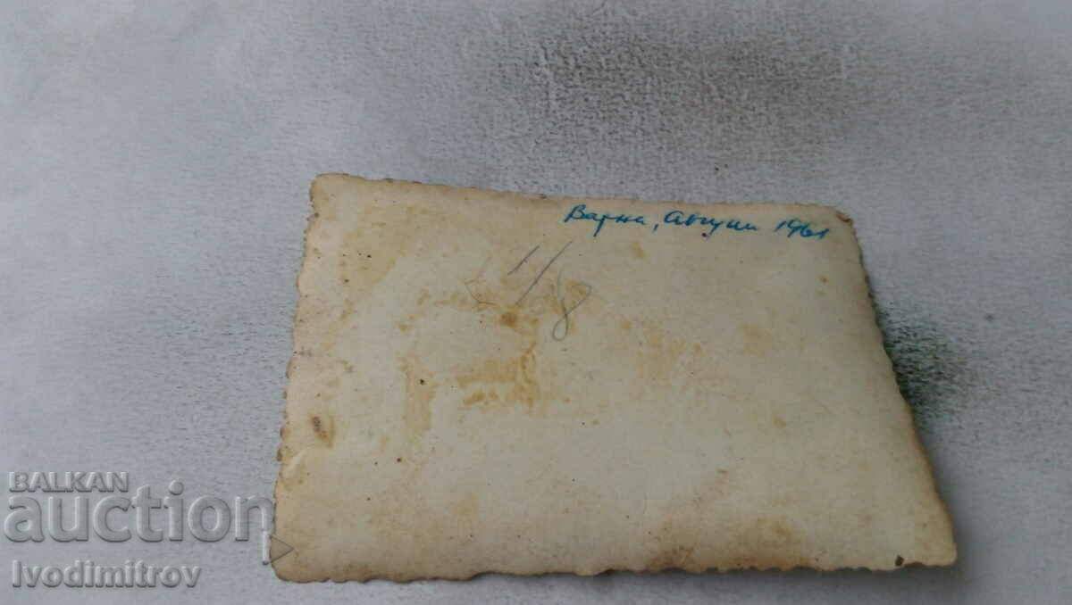 Photo Varna Two boys in swimsuits in the sea 1961 with price 2.35 BGN | € 1.20 Photo Varna Two boys in swimsuits in the sea 1961 with price 2.35 BGN | € 1.20