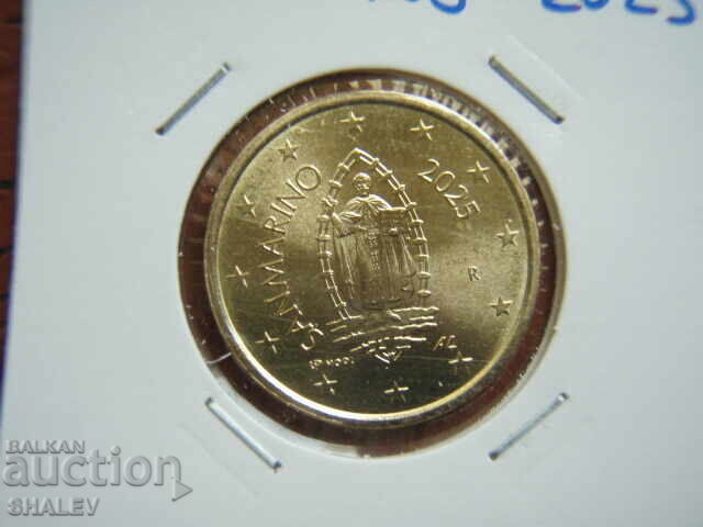 50 Euro Cents 2025 San Marino - Uncirculated with price € 2.60 | 5.09 BGN 50 Euro Cents 2025 San Marino - Uncirculated with price € 2.60 | 5.09 BGN
