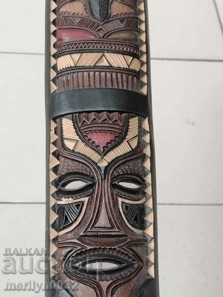 Livrarea Veche mască africană sculptând frumusețea interioară