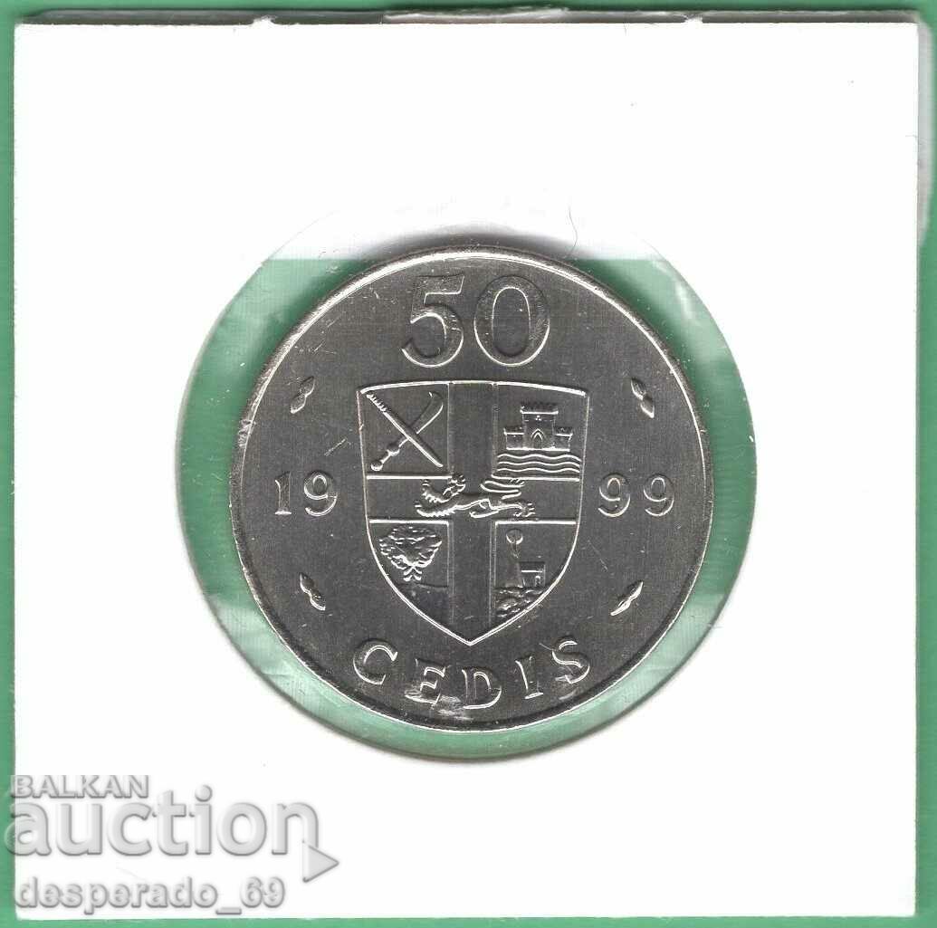 (¯` '• .¸ 50 cedi 1999 GHANA UNC ¸. •' ´¯) with price 4.00 BGN | € 2.05 (¯` '• .¸ 50 cedi 1999 GHANA UNC ¸. •' ´¯) with price 4.00 BGN | € 2.05