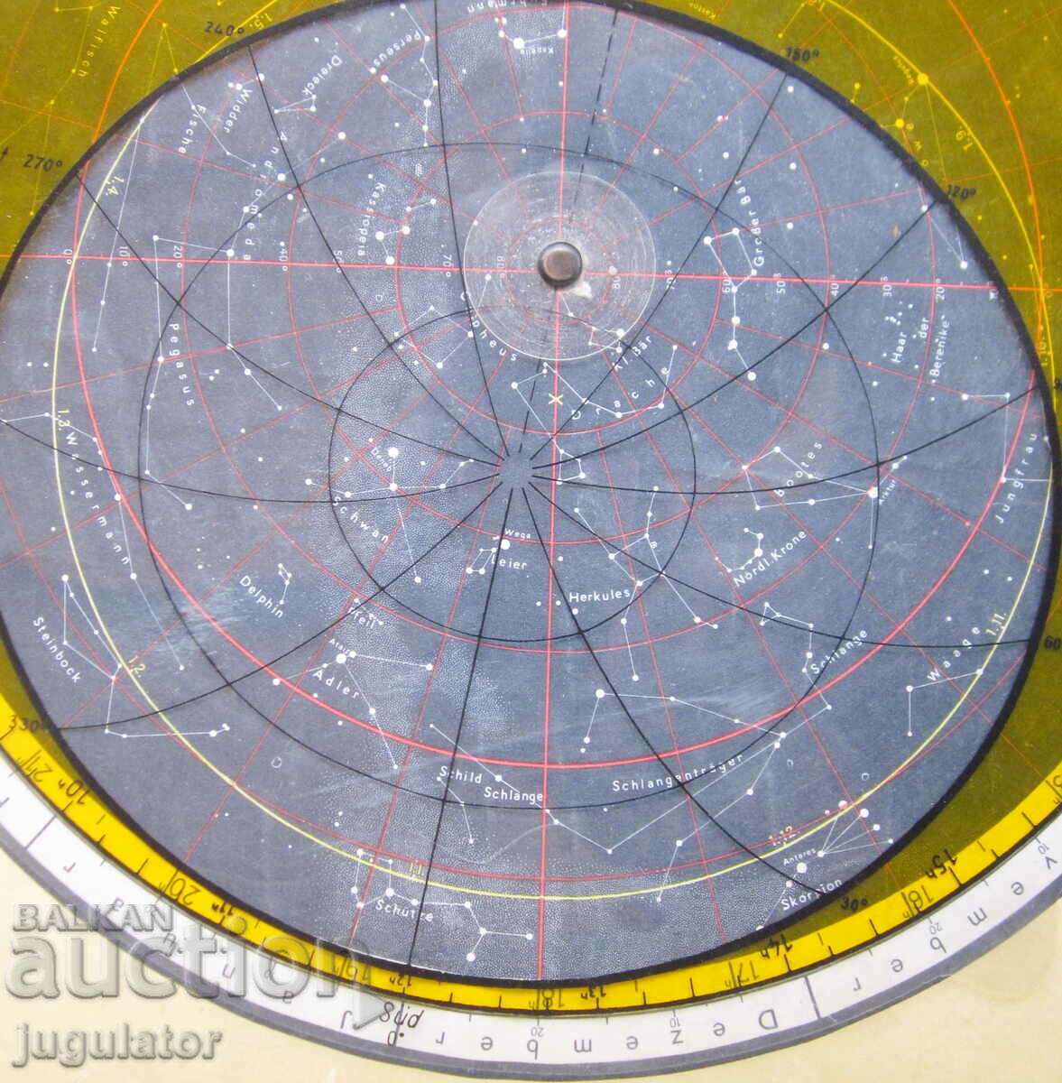 παλιός γερμανικός χάρτης των αστεριών του κόσμου - 5 παλιός γερμανικός χάρτης των αστεριών του κόσμου - 5