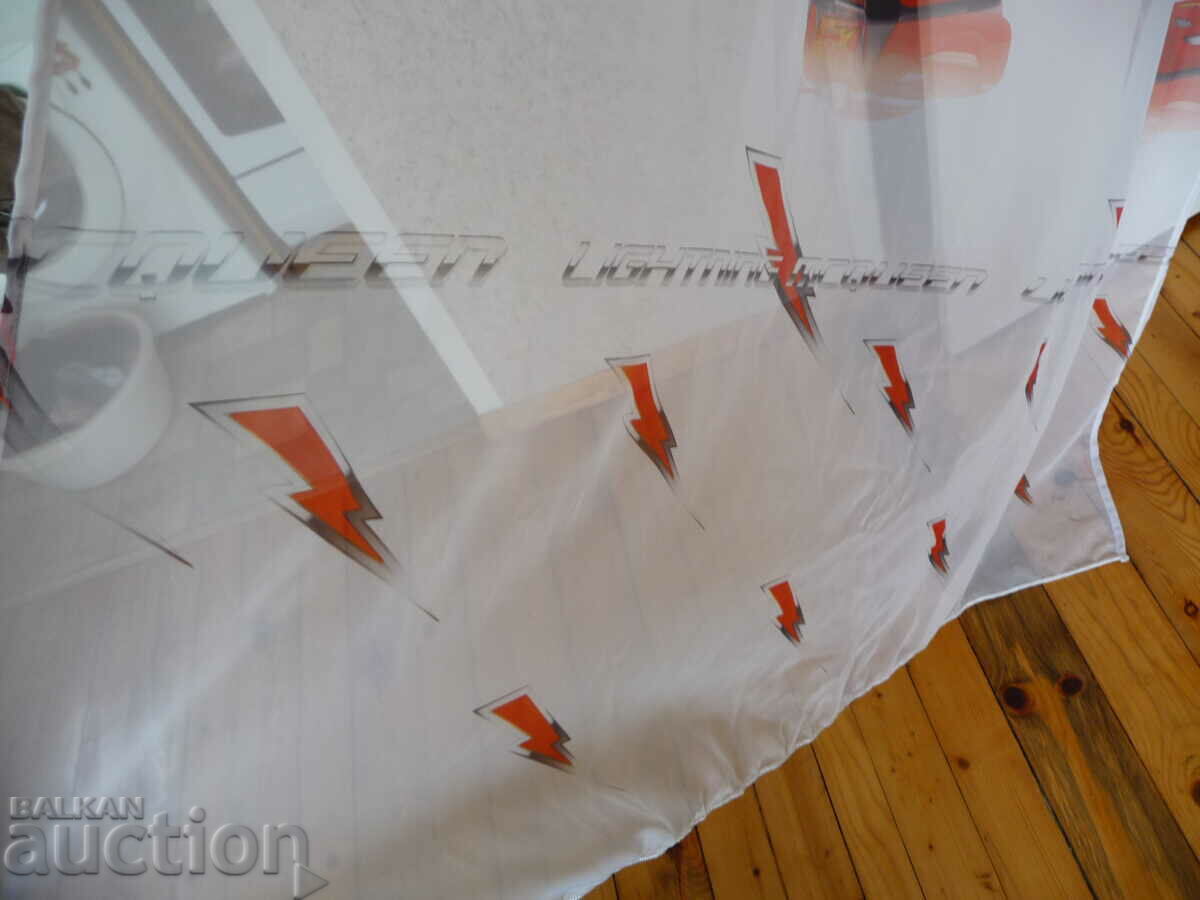 Перде завеса Маккуин Светкавицата Колите Cars Дисни Пиксар с цена 17.00 лв. | € 8.69