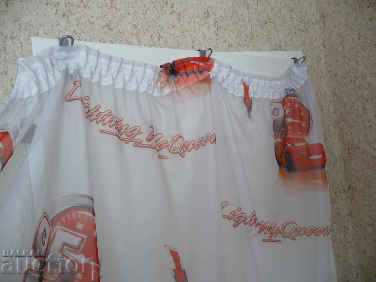 Доставка на Перде завеса Маккуин Светкавицата Колите Cars Дисни Пиксар