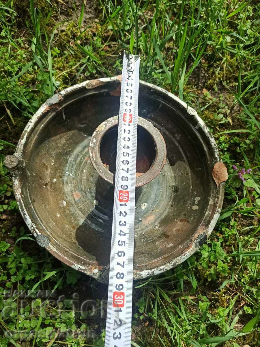 Antique Old Ottoman Turkish Ceramic Candlestick - 6 Antique Old Ottoman Turkish Ceramic Candlestick - 6