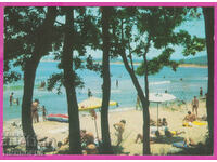 273841 / Къмпинг ПЕРЛА плажът 1973 България картичка