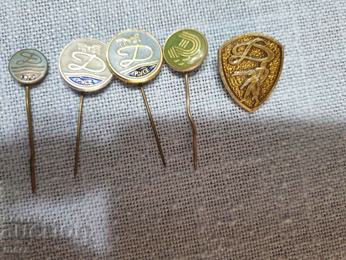 Auction Danube-Ruse- Club badges Auction Danube-Ruse- Club badges
