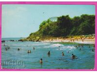 273869 / Курорт ДРУЖБА Плажът сладкар 1970 България картичка