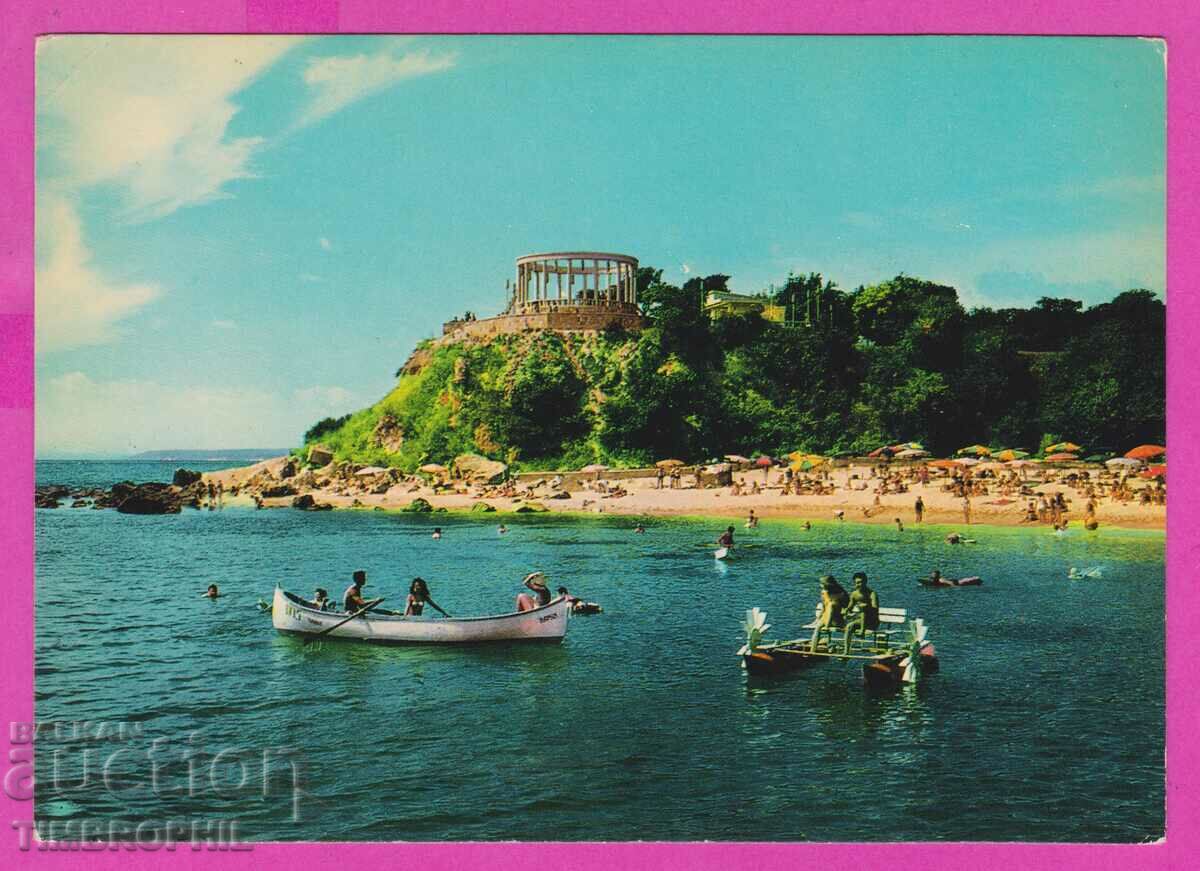 273873 / VARNA Resort PRIETENIE Sea n 1960 Bulgaria card