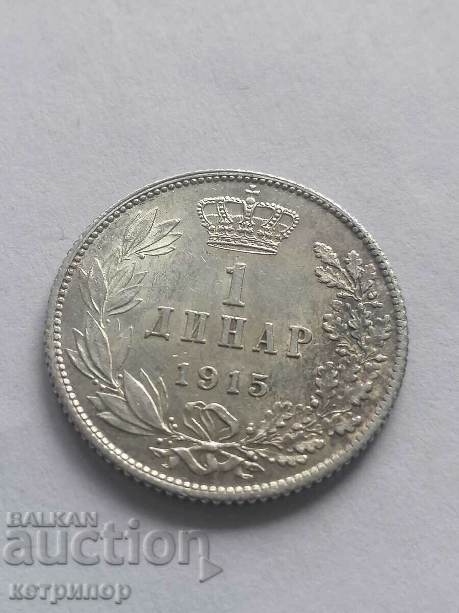 1 dinar 1915 Serbia silver 1 dinar 1915 Serbia silver