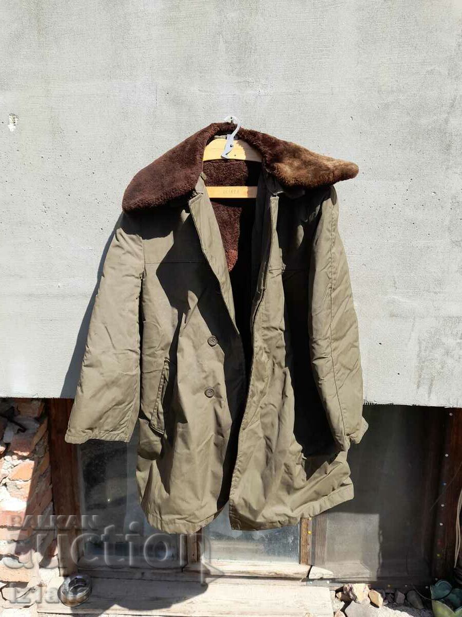Old fur coat