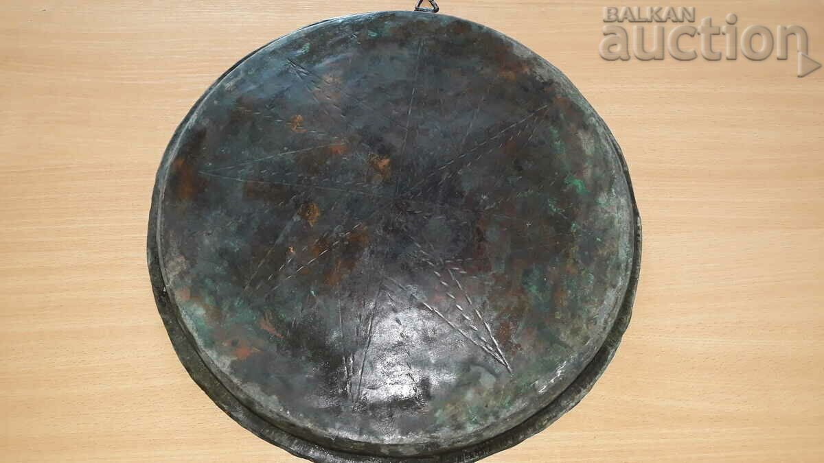 large Revival tray blue, copper, pan, copper vessel - 5 large Revival tray blue, copper, pan, copper vessel - 5