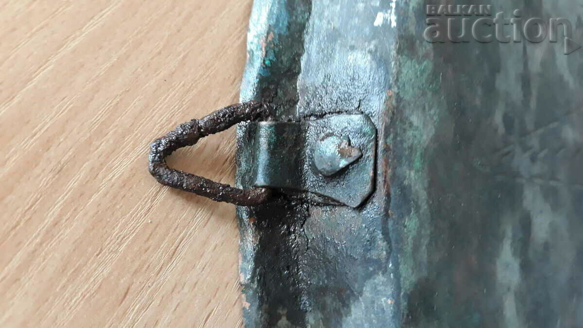 large Revival tray blue, copper, pan, copper vessel - 7 large Revival tray blue, copper, pan, copper vessel - 7