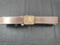 An old military belt