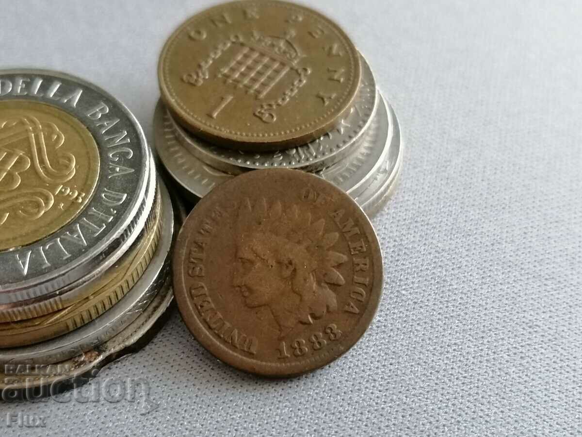 Monedă - SUA - 1 cent 1883 cu preț 16.00 BGN | € 8.18 Monedă - SUA - 1 cent 1883 cu preț 16.00 BGN | € 8.18