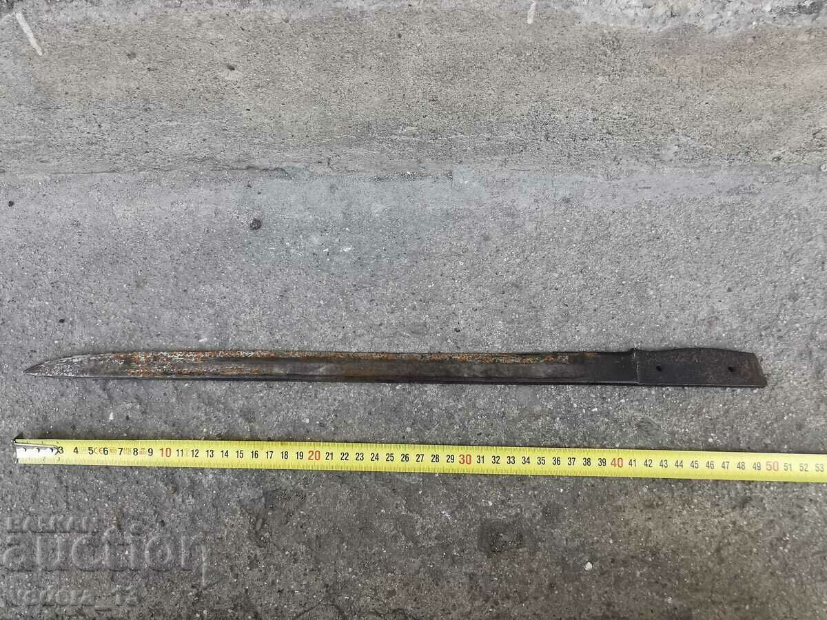 Delivery of Old bayonet