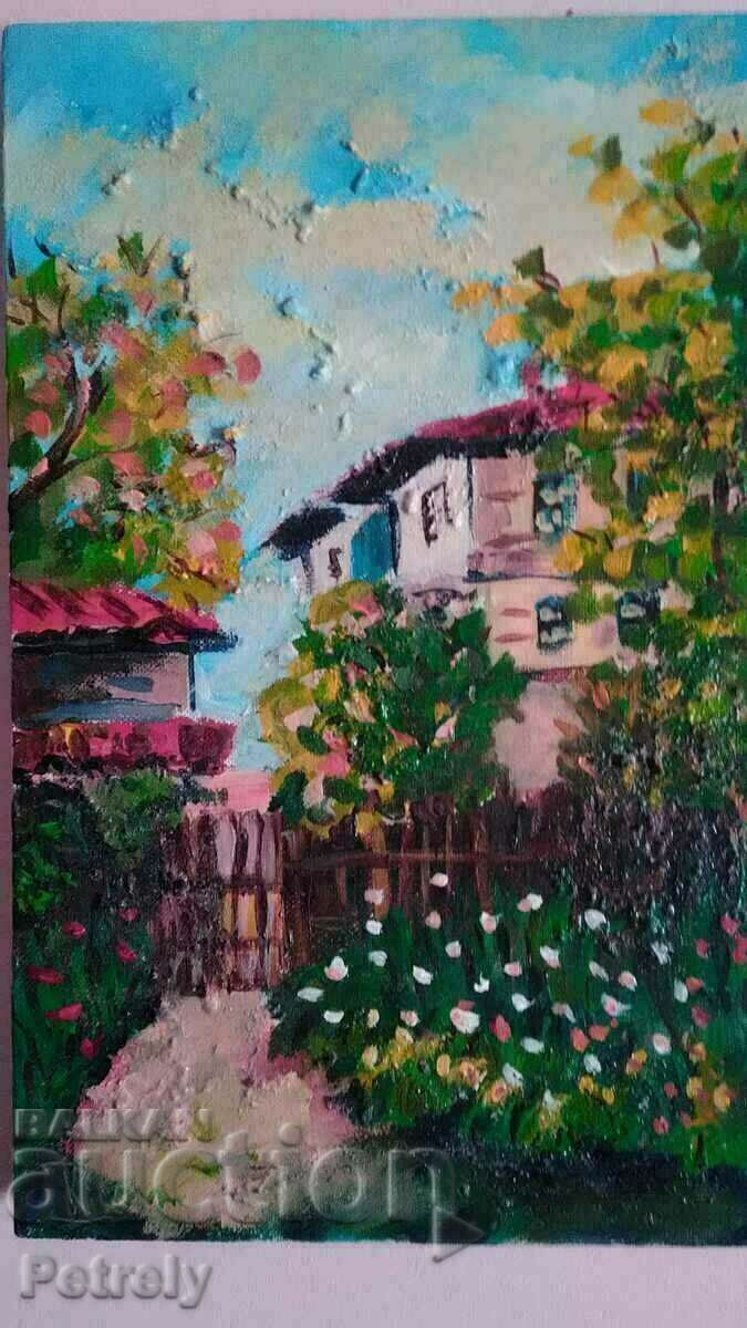 Oil painting of Kirov with price 40.00 BGN | € 20.45 Oil painting of Kirov with price 40.00 BGN | € 20.45