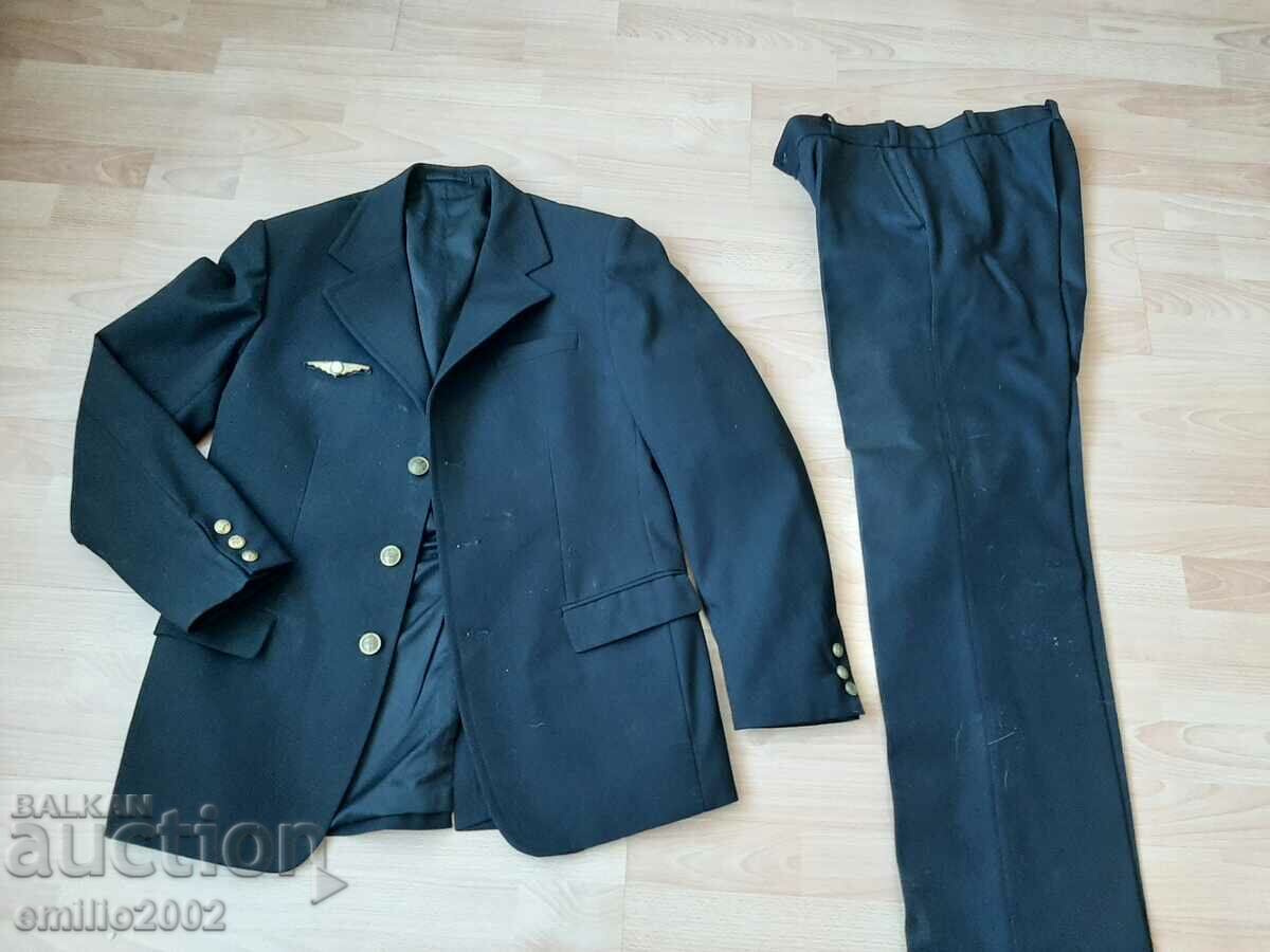 Uniforma de aviator neagra anii 60