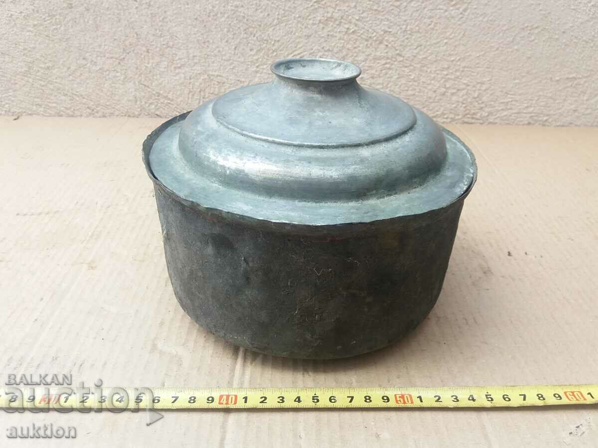 COPPER REVIVAL POT WITH COVER - CRANE with price 29.99 BGN | € 15.33