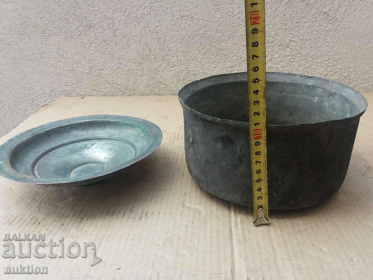 COPPER REVIVAL POT WITH COVER - CRANE - 6