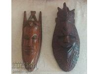 Large African Wall/Ebony Masks