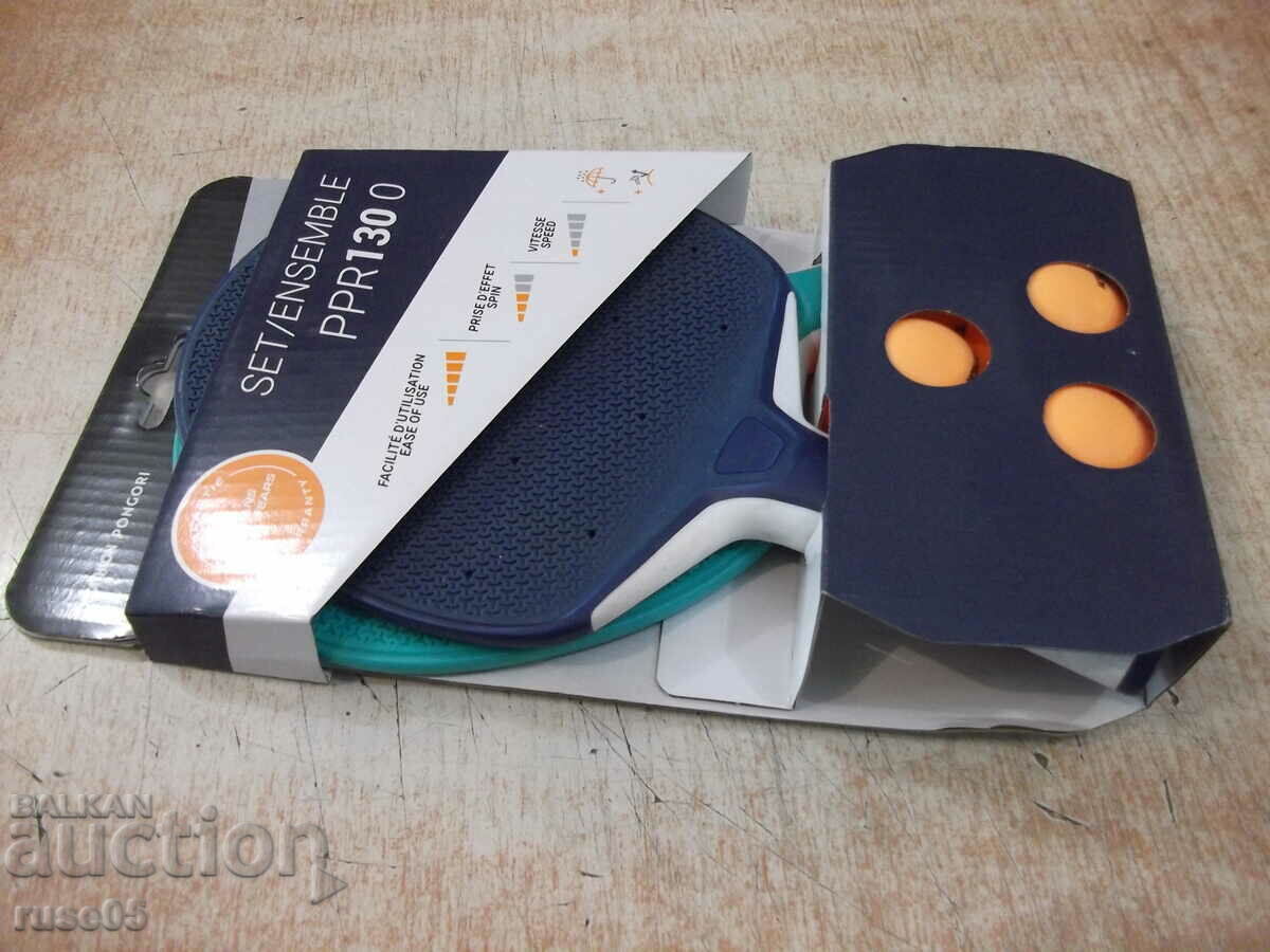 Licitație Setați „SET / ENSEMBLE PPR130 0” pentru ping-pong nou