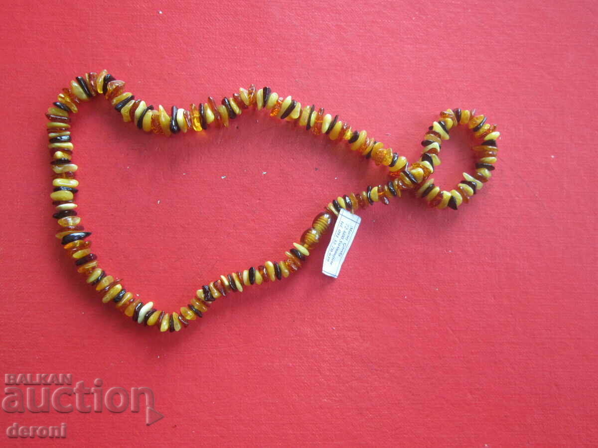 Necklace necklace made of natural Baltic amber 3 - 5 Necklace necklace made of natural Baltic amber 3 - 5