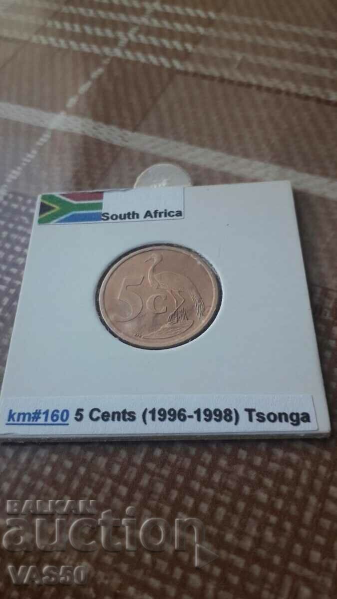 89. South Africa-5c. 1998.