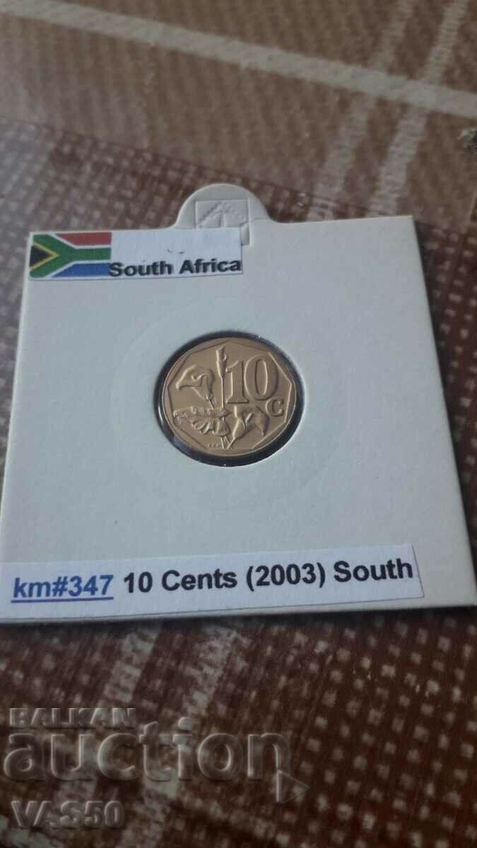 133. South Africa-10c. 2003