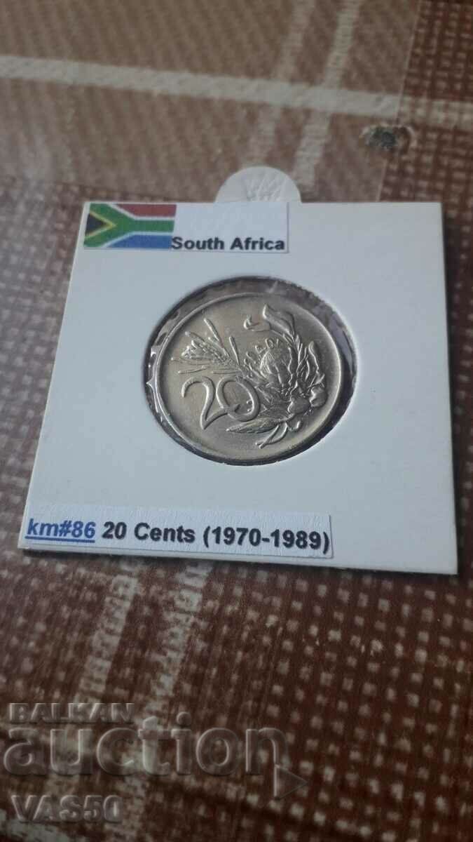 100. Africa de Sud-20 de ani, 1984.