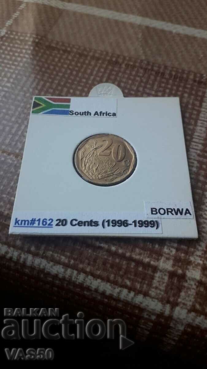 102. Africa de Sud-20 de ani, 1997.