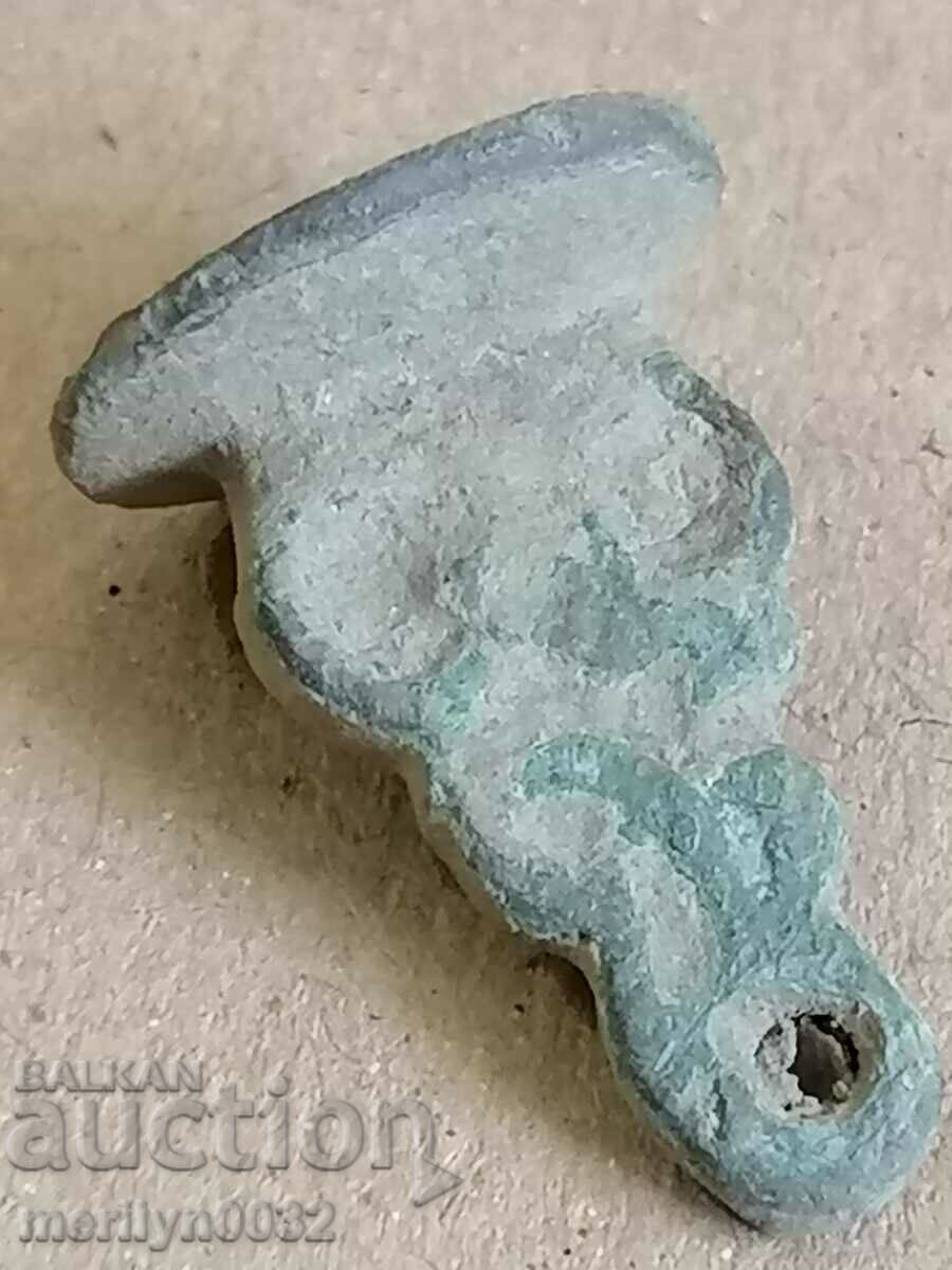 Auction Bronze Bulgarian seal from before the Liberation of 1878 Auction Bronze Bulgarian seal from before the Liberation of 1878