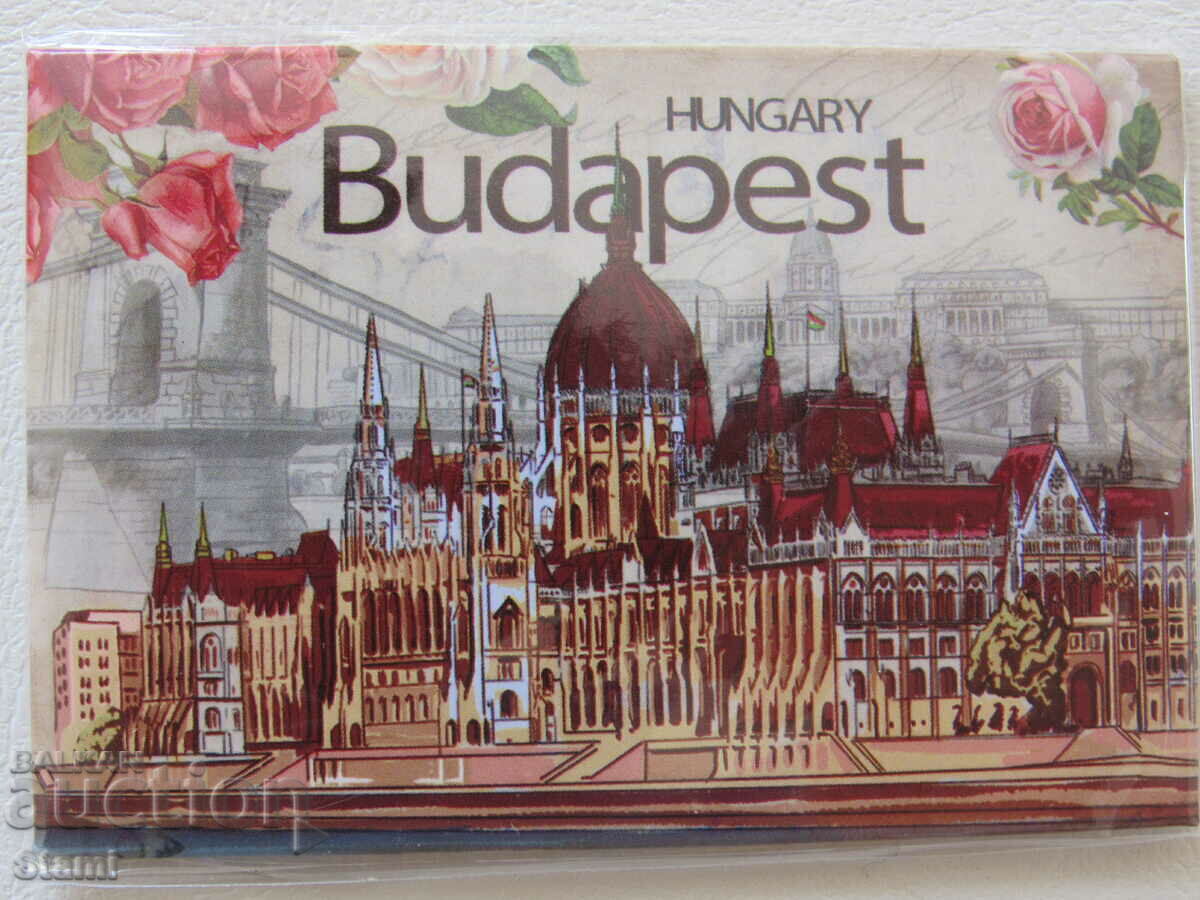 Автентичен 3D магнит от Будапеща, Унгария
