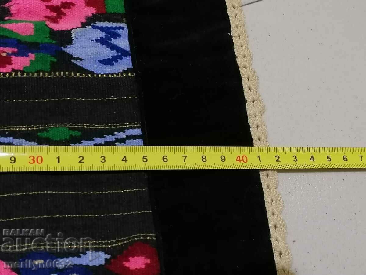 Delivery of Old hand woven apron with embroidery, costume Delivery of Old hand woven apron with embroidery, costume