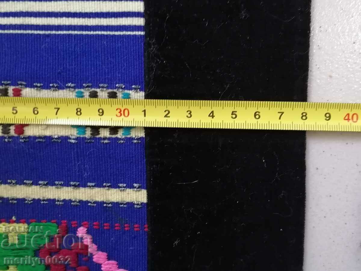 Delivery of Old hand woven apron with embroidery, costume Delivery of Old hand woven apron with embroidery, costume