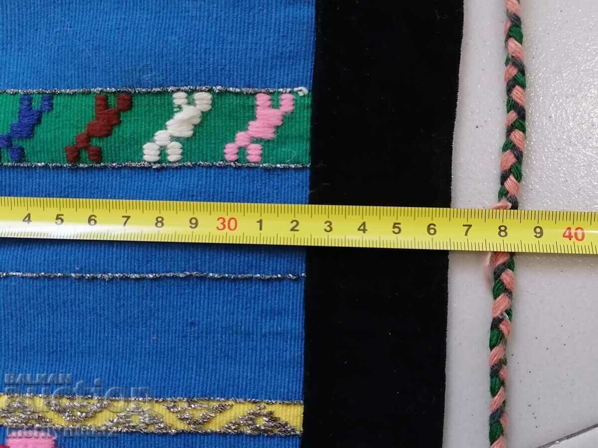 Old hand woven apron with embroidery, costume - 6 Old hand woven apron with embroidery, costume - 6