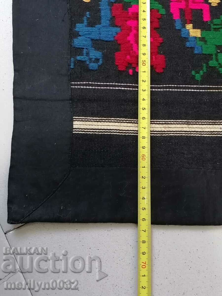 Auction An old hand-woven apron with embroidery, costume Auction An old hand-woven apron with embroidery, costume