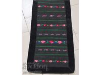 Old hand woven apron with embroidery, costume