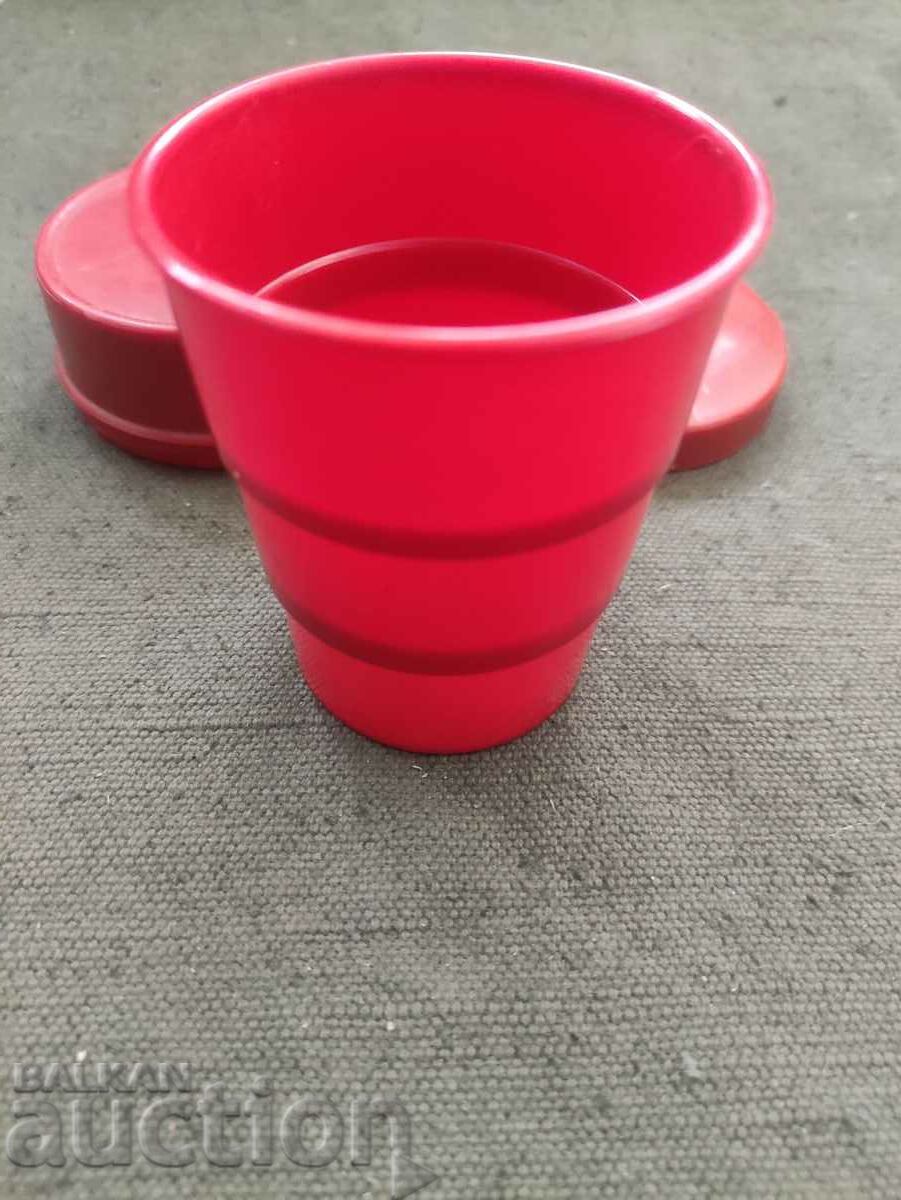 Folding plastic cup Sofia