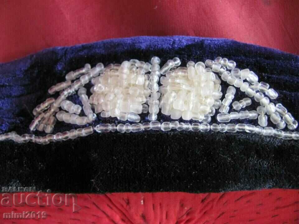 Delivery of Vintage Islamic Hat, velvet, beads Delivery of Vintage Islamic Hat, velvet, beads