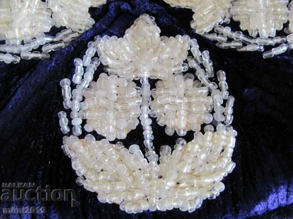 Vintage Islamic Hat, velvet, beads - 6 Vintage Islamic Hat, velvet, beads - 6