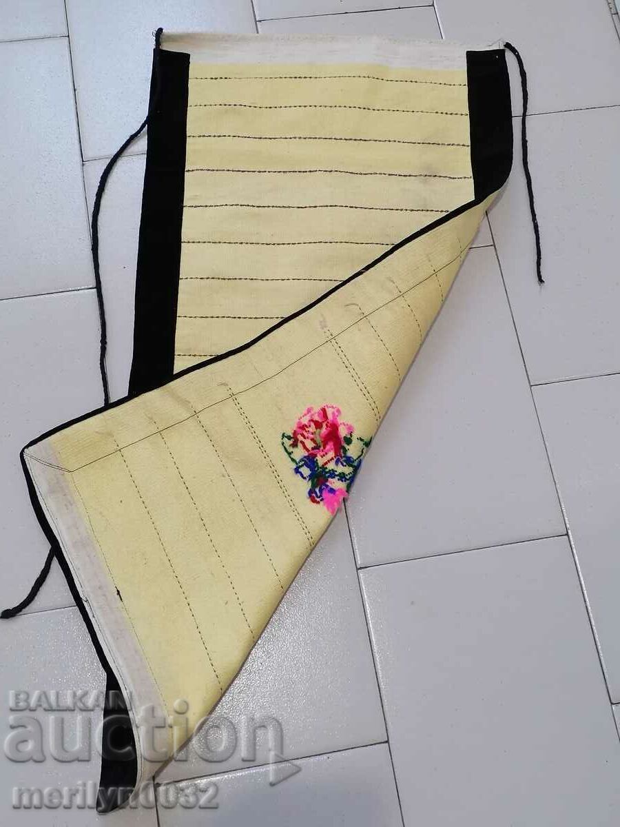 Delivery of Old hand woven apron with embroidery, costume Delivery of Old hand woven apron with embroidery, costume