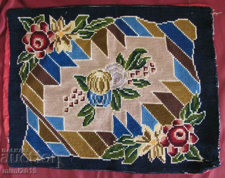 19 Century Hand Embroidered Pillow - 6 19 Century Hand Embroidered Pillow - 6