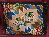 19 Century Hand Embroidered Pillow